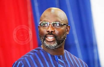 Pres Weah Addresses Audience at Launch of PADP